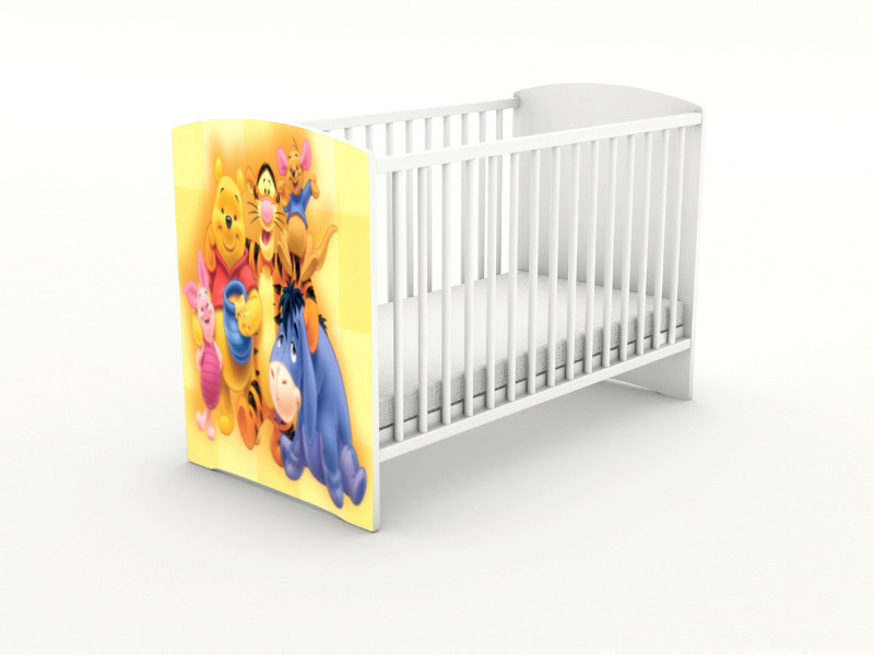 Becks detská postieľka Macko Pu MP